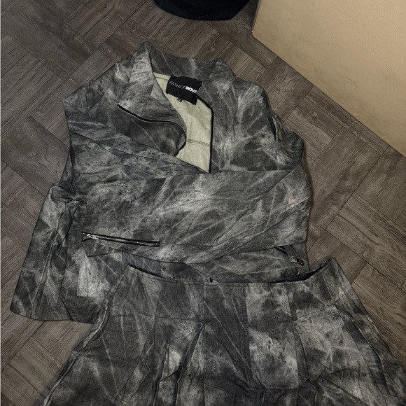 Fashion Nova Dresses & Skirts - Fashion Nova - Babe Alert Faux Leather Set